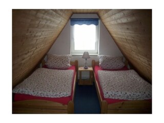 Das Schlafzimmer im 1 OG