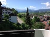 Blick vom Balkon!