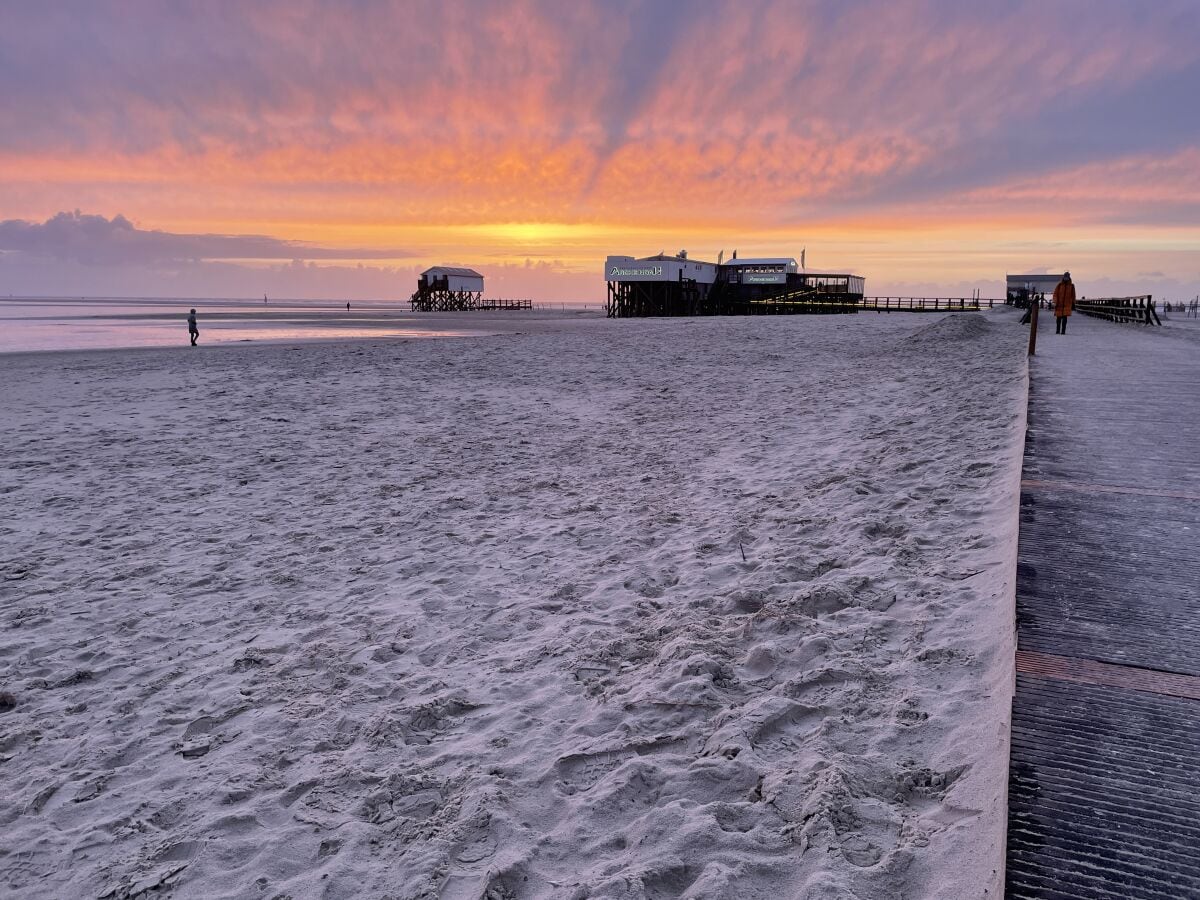 Sonnenuntergang Ordinger Strand