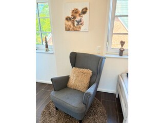 Leseecke im Schlafzimmer