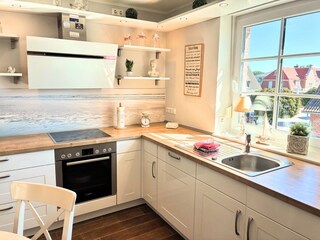 Offene Küche mit Essbereich