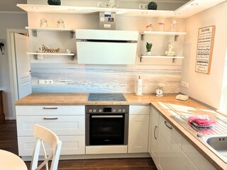 Offene Küche mit Essbereich