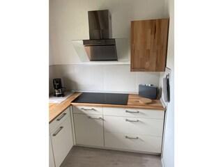 Kochbereich mit Induktionskochfeld
