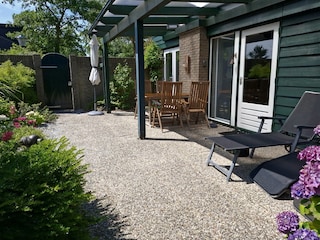 Terrasse mit Eingang