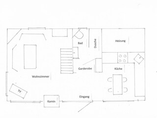 Vakantiehuis De Cocksdorp Grondplan 21