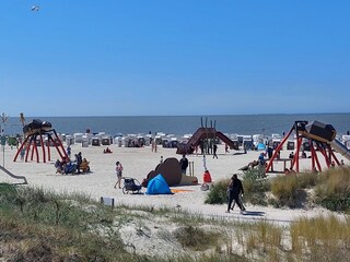 Spielplatz am Strand