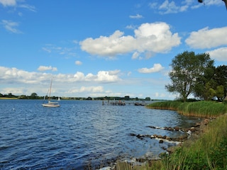 Schlei/Sieseby, Feldsteinkirche, Gasthof, Kunst