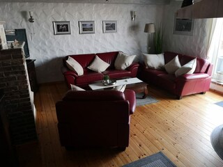 Früher Hafenmeisterstube, heute unser Wohnzimmer
