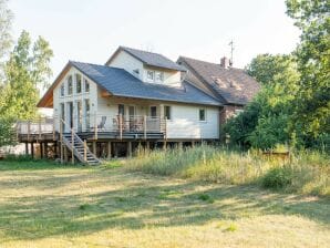 Ruhiges Ferienhaus in Winsen, Pfahlhaus am Fluss - Winsen (Aller) - image1