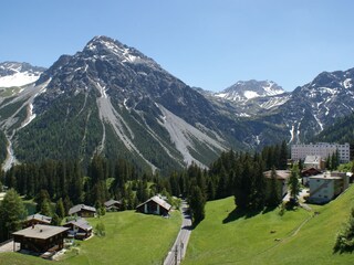 Blick Richtung Davos