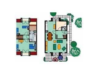 Vakantieappartement Kamperland Grondplan 20