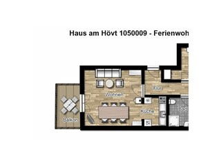 Appartamento per vacanze Göhren  45