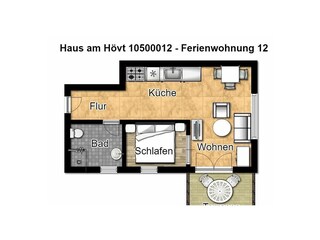 Appartamento per vacanze Göhren  42