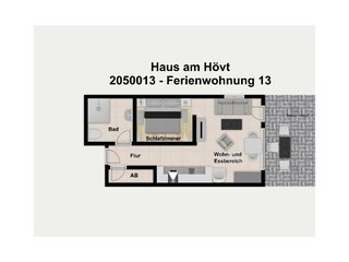 Appartement de vacances Göhren Enregistrement extérieur 18