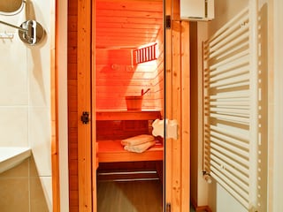 Eigene Sauna im Bad