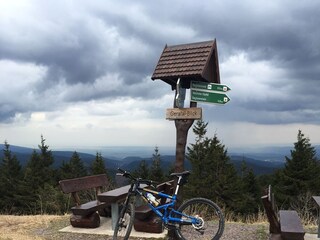 Blick zum Thüringer Wald