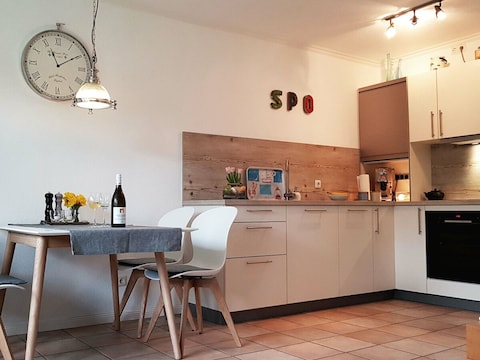 Ferienhaus Deichschäfers Buntes Schaf