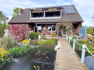 Balkon/ Gartenansicht