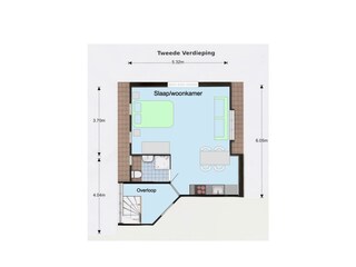 Appartamento Zandvoort Pianta del piano 17