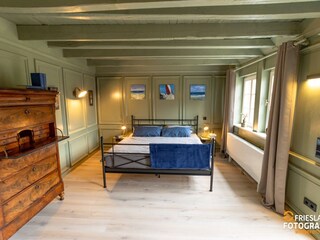 Noch einmal das Schlafzimmer im Erdgeschoss