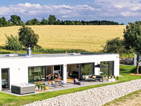Holiday house Panoramahaus FichtelZeit Wellness, Sauna, Whirlpool