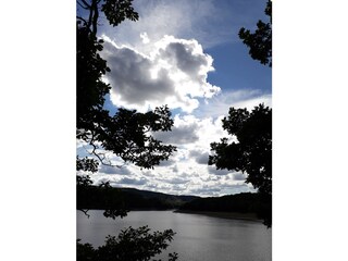 Rursee in Abendstimmung