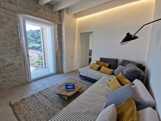 living room (the sofa can be transformed in 2 beds)
