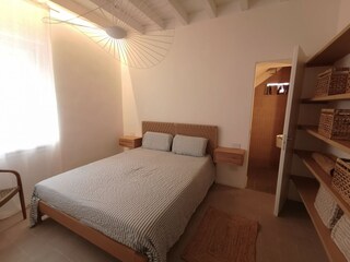 sleeping room 2 with yellow bathroom