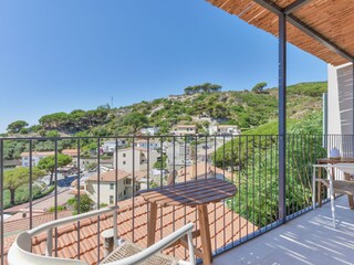 die kleinere Terrasse, andere Seite