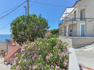 Casa Azzurrina, in the upper part of the village