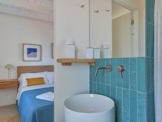 Schlafzimmer mit Bad Meerseite