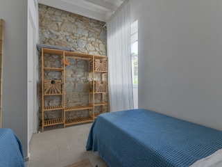Schlafzimmer mit 2 Einzelbetten