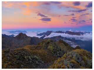 Zillertal Alps Evening on Top