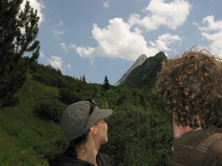 hiking to Kolm peak
