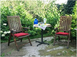 Sitzecke im Garten