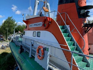 Rettungskreuzer Besichtigung in Burgstaaken