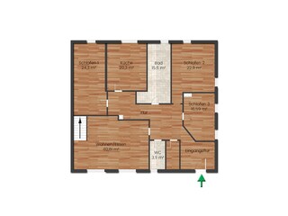 Appartamento per vacanze Bernbeuren Pianta del piano 41