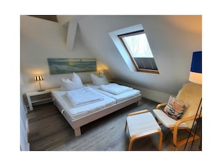 abgeteilter Schlafbereich