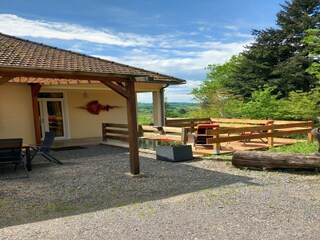Casa de vacaciones Issy-l'Eveque Grabación al aire libre 1