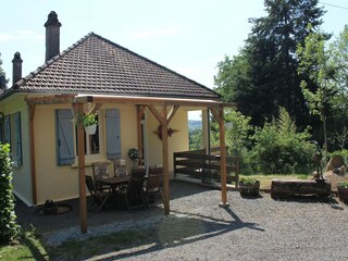Casa de vacaciones Issy-l'Eveque Grabación al aire libre 7