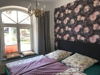 Französisches Schlafzimmer im Weltenbummler