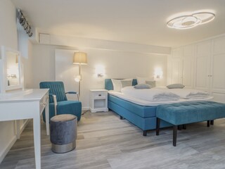 Das Doppelschlafzimmer im Souterrain