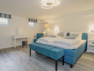 Das Doppelschlafzimmer im Souterrain