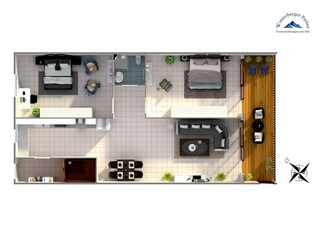 Appartamento per vacanze Winterberg Pianta del piano 45