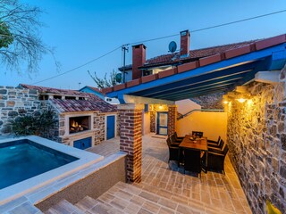 Casa per le vacanze Sukošan Registrazione all'aperto 19