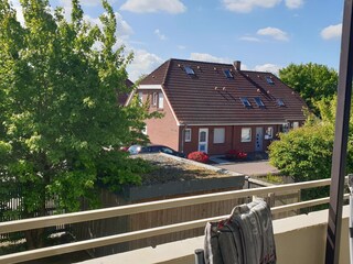 Aussicht vom Balkon