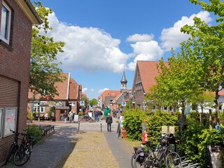 Blick vom Hafen