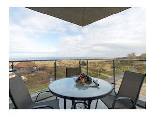 Balkon mit Meerblick