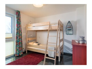 Kinderschlafbereich mit Etagenbett