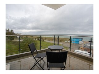 Ausblick vom Balkon